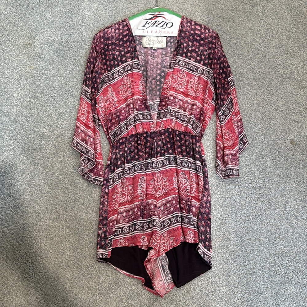 Planet blue romper